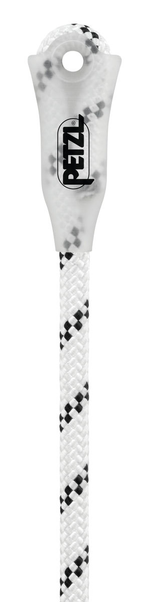 Corde Axis 11mm - blanc 40m terminaison cousue